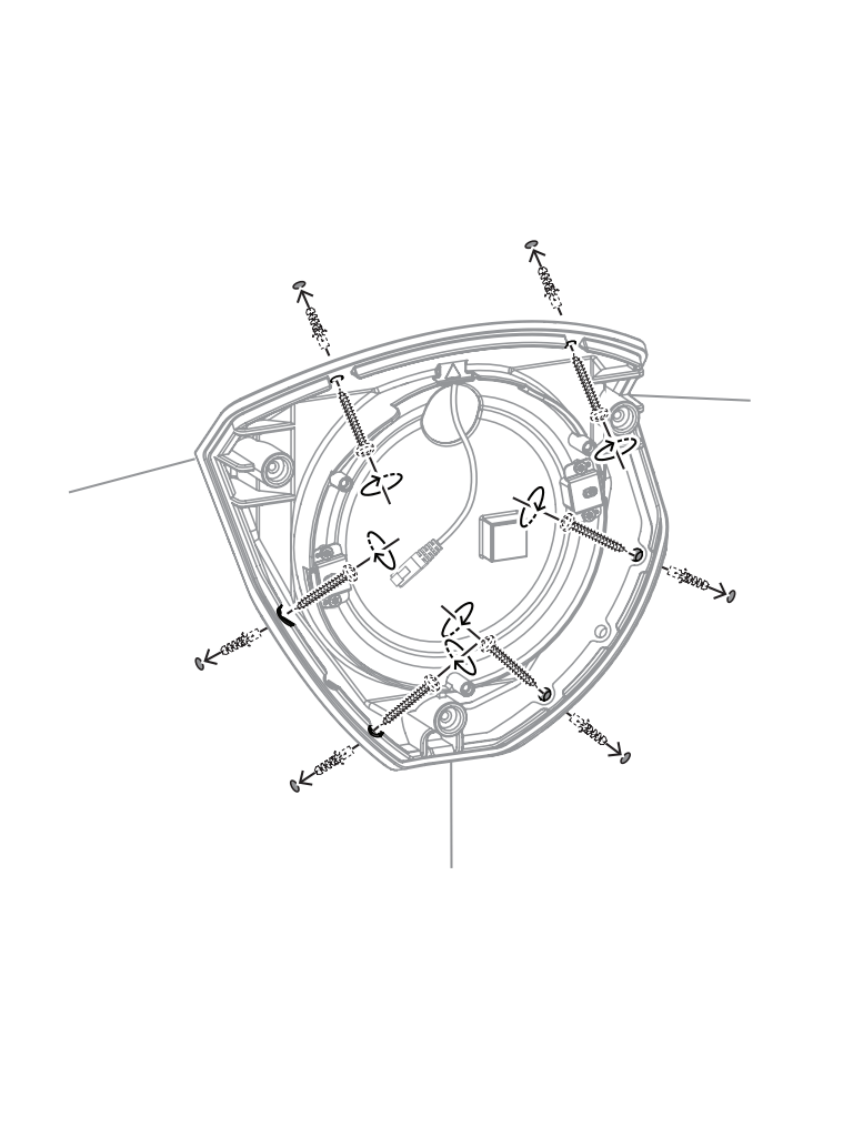 BOSCH V_NCE7703FK - Domo fijo 6MP Esquina IR