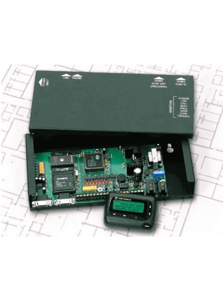 KIDDE ACHS - Selector de Canal de Audio / 1 canal / Salida de Preamplificador Supervisada / 3 Máximo por Nodo