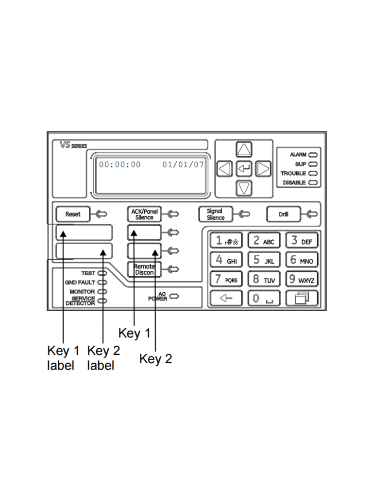 KIDDE F_VS1GSPKIT10 - Panel 64 Dispositivos Direccionables / 10 Detectores de Humo con Bases / 2 Estaciones Manuales / 2 Sirena con Estrobo