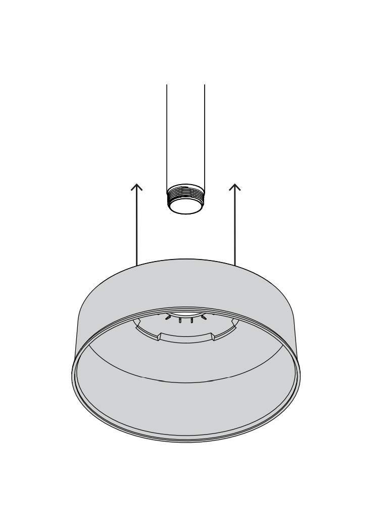 BOSCH V_NDA5080PIPW - Placa de Interfaz Colgante 148mm con Tapa