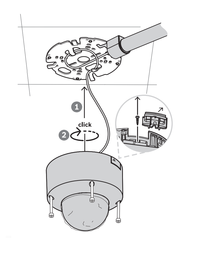 BOSCH V_NDV8502R - Domo Fijo 2MP HDR 3-9mm PTRZ