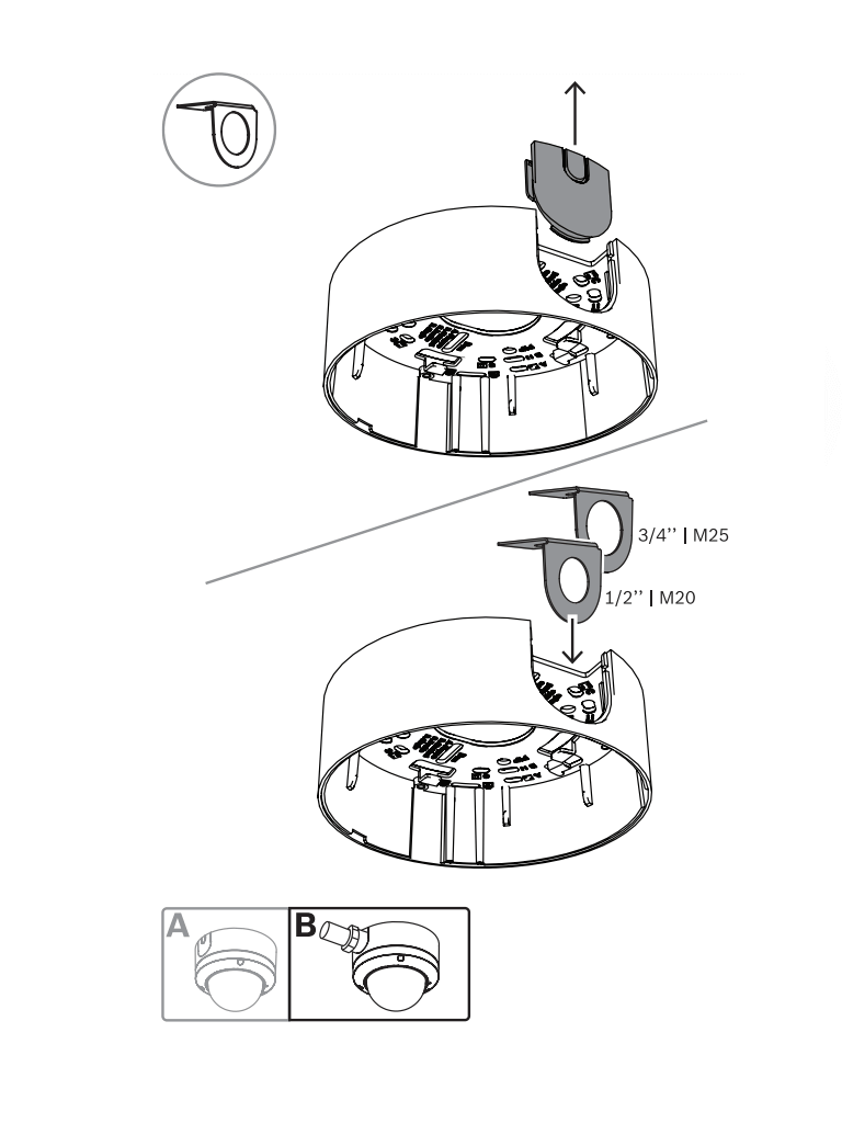 BOSCH V_NDE5702A - Domo Fijo 2MP HDR 3,2-10,5mm IP66