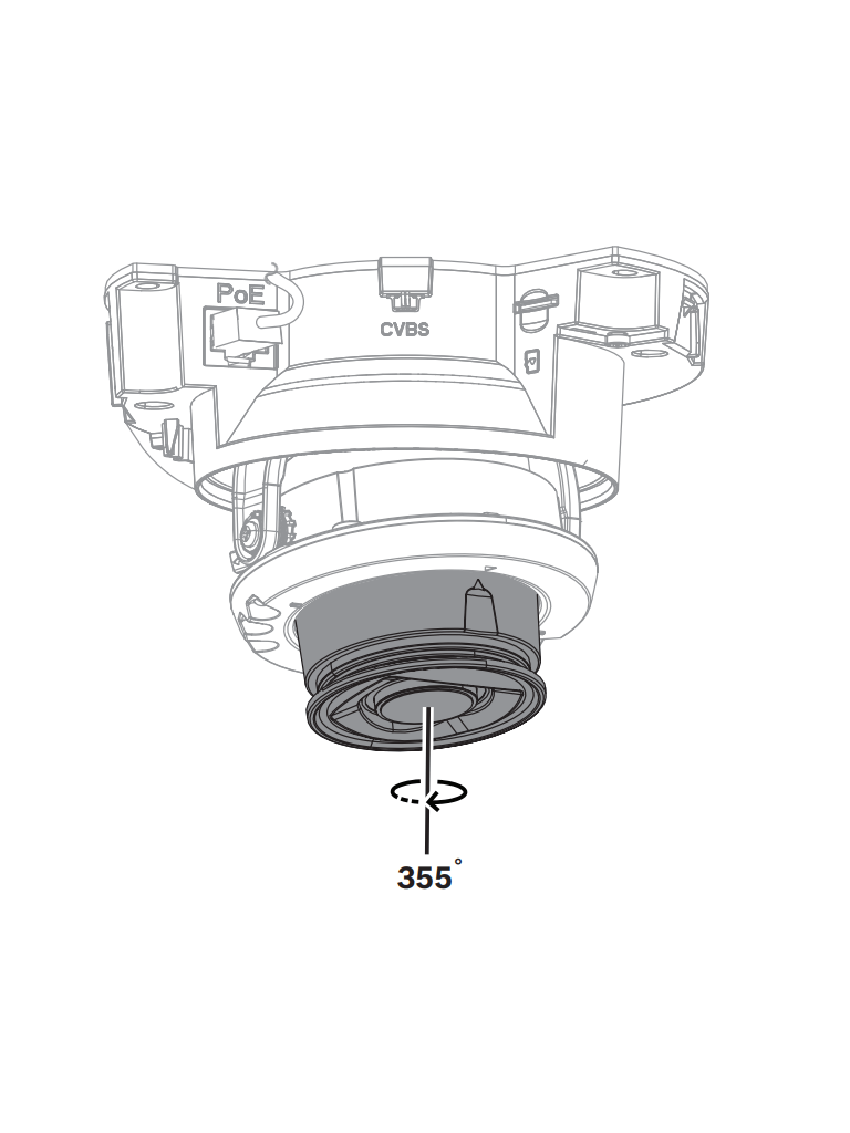 BOSCH V_NDI3702A - Domo Fijo 2MP 3.3-10.2mm / FLEXIDOMO 3100i / Interior
