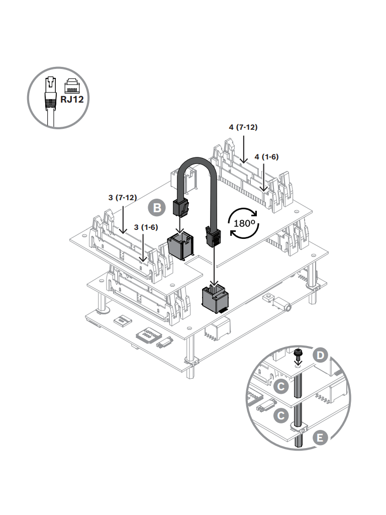 BOSCH M_PRACSEK - Kit de Extensión de Estación de Llamada / PRAESENSA