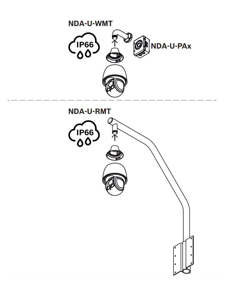 BOSCH V_NDP5522Z30L - PTZ 2MP 30x IP66 Colgante IR / 5000i