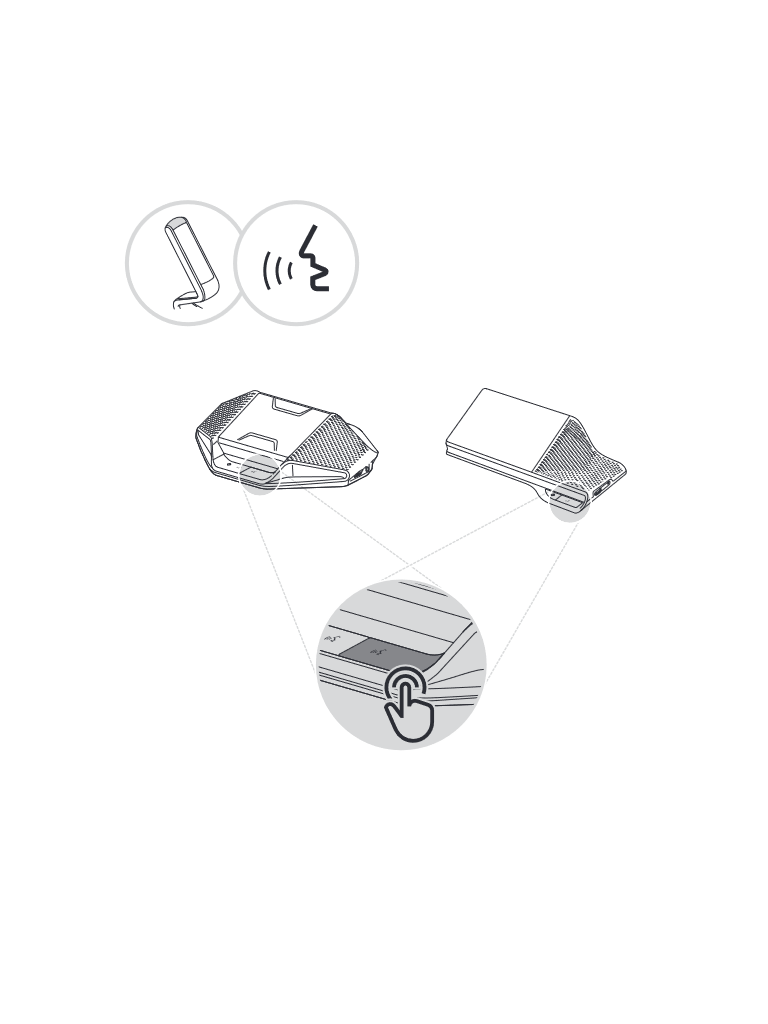 BOSCH M_DCNMDE - Dispositivo de debate con pantalla táctil 4.3" /  Lector NFC