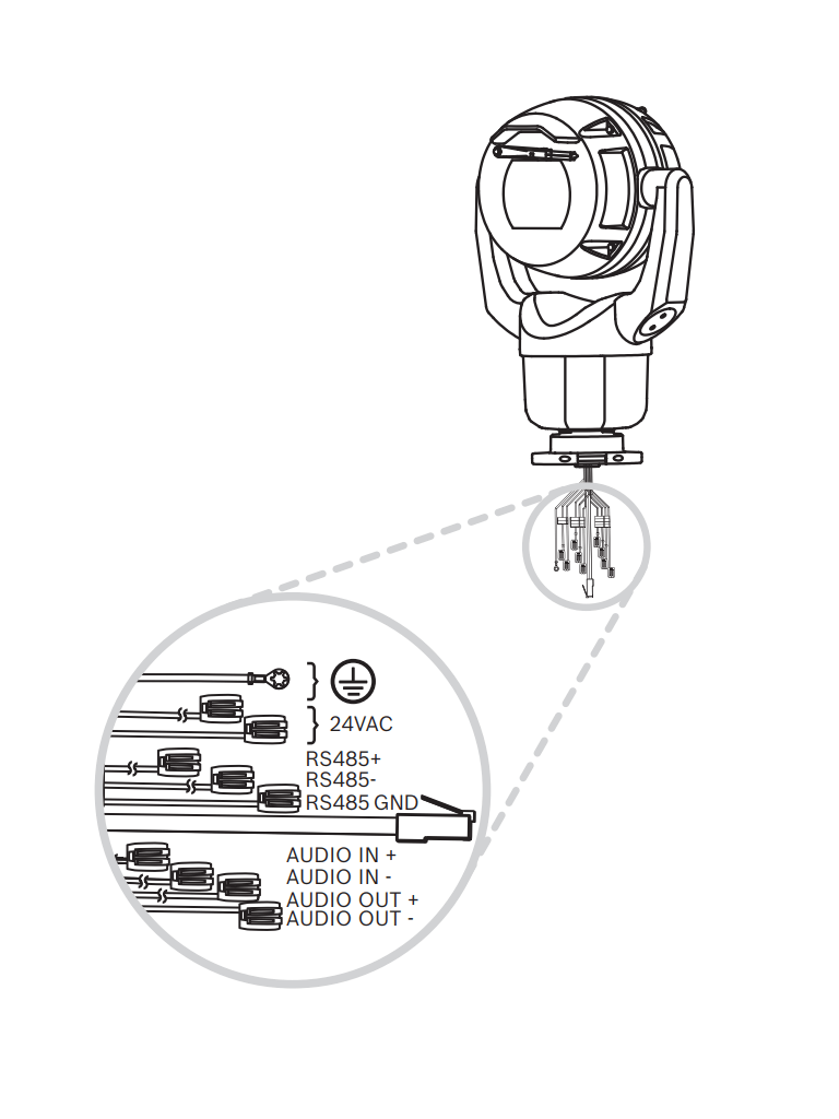 BOSCH V_MIC7522Z30G - PTZ 2MP HDR 30x IP68 GRIS