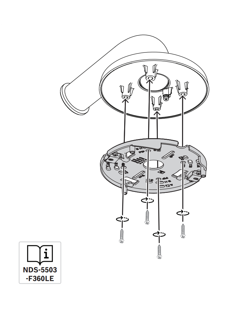 BOSCH V_NDA5080PIP - Placa de Interfaz Colgante 148mm