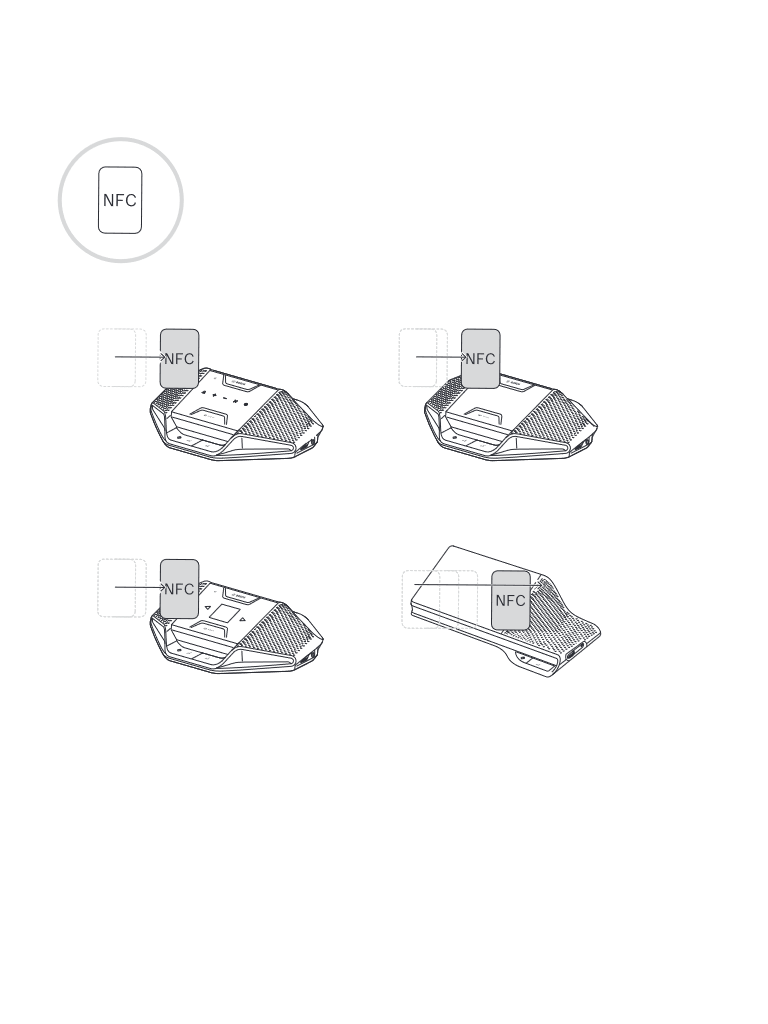 BOSCH M_DCNMDE - Dispositivo de debate con pantalla táctil 4.3" /  Lector NFC