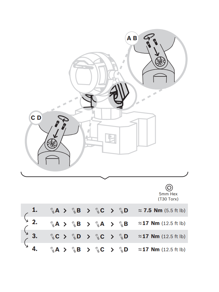 BOSCH V_MIC7504Z12WR - PTZ 8MP 12x IP68 mejorado / Blanca / MIC / IP ultra 7100i