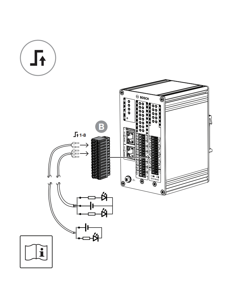 BOSCH M_PRAIM16C8 - Módulo de Interfaz de Control 16x8