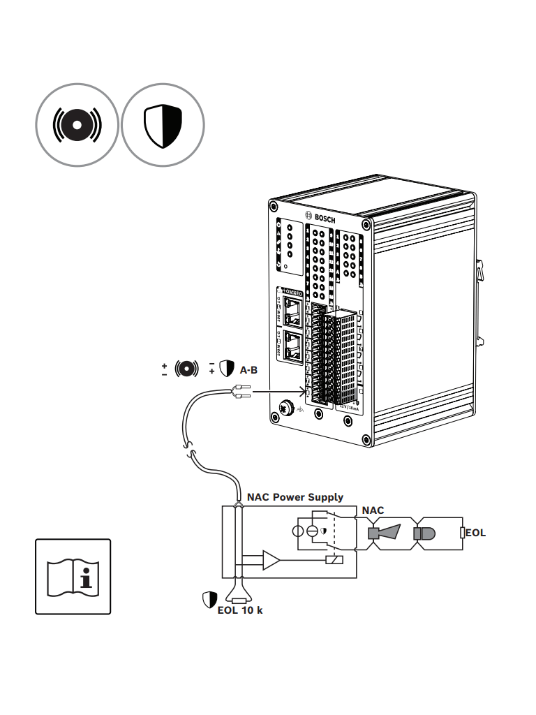 BOSCH M_PRAIM16C8 - Módulo de Interfaz de Control 16x8