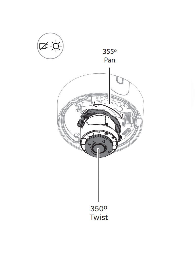 BOSCH V_NDE5702AL - Domo Fijo 2MP HDR 3.2-10.5mm IP66 IR IO