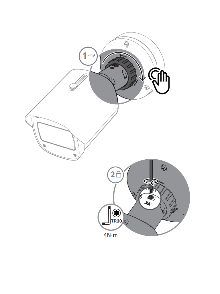 BOSCH V_NBE7702ALXT - Bullet 2MP HDR X 10.5-47mm IP66/67 IK10 / DINION 7100i IR