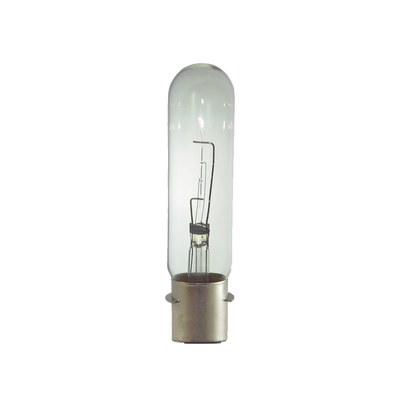 Bombilla de preenfoque transparente de 120 Vca de tamaño mediano para servicio pesado
