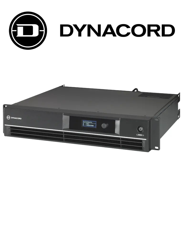 BOSCH M_L3600FDUS - Amplificador de Potencia con DSP 2x1800W / Low-Z / DYNACORD