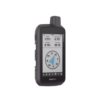 GPS Montana® 700 / Pantalla Táctil WVGA 5" / Resolución 480x800 / Batería Recargable de Ión-Litio / Autonomía Hasta 18 Horas en Modo GPS / Memoria 16 GB / Compatible con micro-USB y NMEA 0183 / Mapas Preinstalad