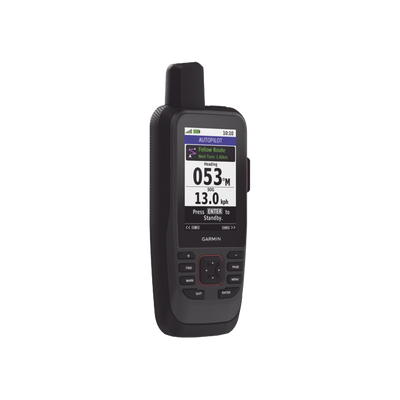 GPS Portátil GPSMAP® 86sci / Pantalla Transflectiva 3" / Resolución 240x400 píxeles / Batería Recargable hasta 35 Horas / Memoria 16 GB / Brújula de Tres Ejes / Compatible con Garmin Connect™ / IPX7 / MIL-
