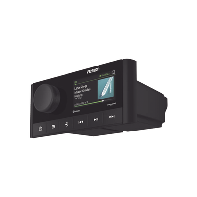Estéreo marino Fusion serie RA210, con pantalla a color de 2.7" conexión AM/FM, Bluetooth, USB, iPhone