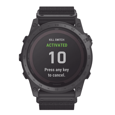 Reloj Garmin tactix® 7 – Pro Edition color negro en bisel de titanio,  multideporte con GPS ofrece funciones tácticas especializadas, así como mapas, música, funciones de entreno avanzadas.