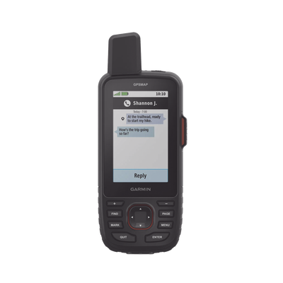 Navegador GPS Outdoor GPSMAP 67i / Pantalla TFT Transflectiva a Color 3″ / Resolución 240 x 400 Píxeles / Batería Recargable de Ión-Litio / Autonomía Hasta 840 Horas / IPX7 / MIL-STD-810 / Brújula de Tres Ej