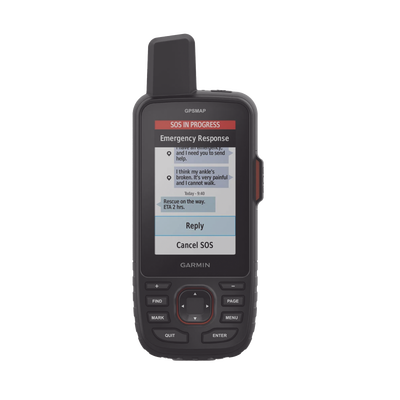 Navegador GPS Outdoor GPSMAP 67i / Pantalla TFT Transflectiva a Color 3″ / Resolución 240 x 400 Píxeles / Batería Recargable de Ión-Litio / Autonomía Hasta 840 Horas / IPX7 / MIL-STD-810 / Brújula de Tres Ej