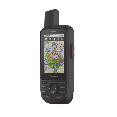 Navegador GPS Outdoor GPSMAP 67i / Pantalla TFT Transflectiva a Color 3″ / Resolución 240 x 400 Píxeles / Batería Recargable de Ión-Litio / Autonomía Hasta 840 Horas / IPX7 / MIL-STD-810 / Brújula de Tres Ej