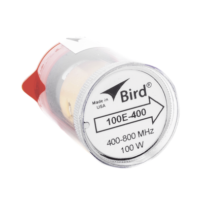Elemento de 100 Watt en linea 7/8" para Wattmetro BIRD 43 en Rango de Frecuencia de 400 a 800 MHz.