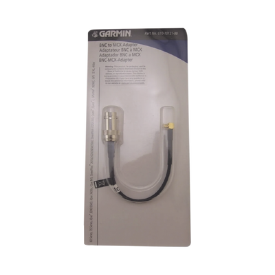 Adaptador MCX a BNC para equipos portátiles GARMIN.