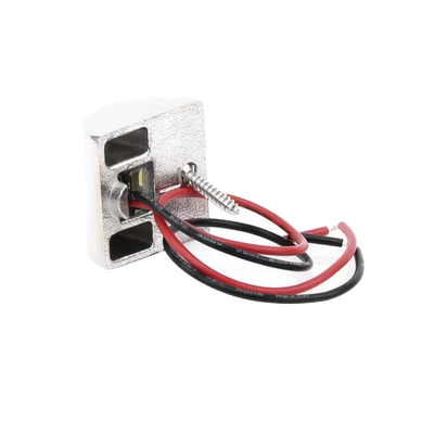 Luz led marina de cortesía serie Andros, emite luz de color blanco cálido de 45 lúmenes, para uso exterior e interior, fabricado bajo norma de protección IP67.