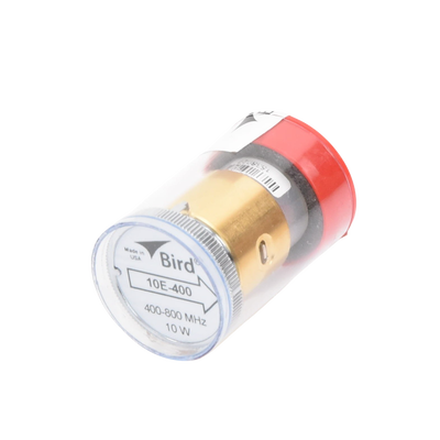 Elemento de 10 Watt en Línea 7/8" para Wattmetro BIRD 43 en Rango de Frecuencia de 400 a 800 MHz.