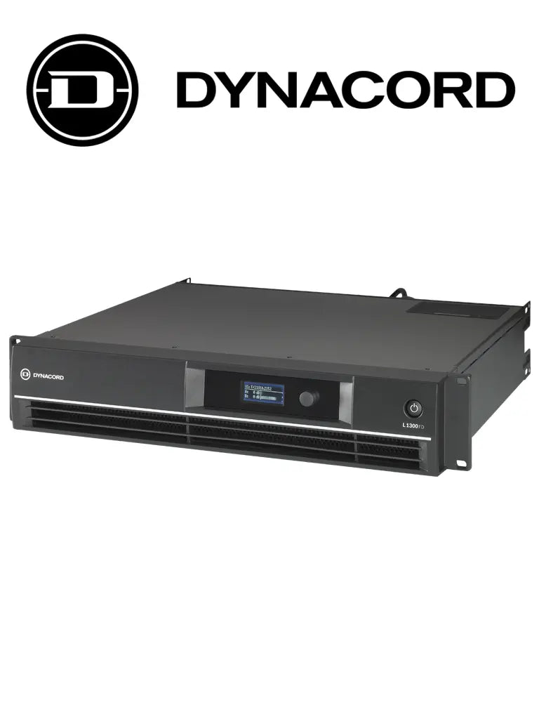 BOSCH M_L1300FDUS - Amplificador de Potencia con DSP 2x650W / Low-Z / DYNACORD