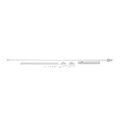 Antena para base/repetidor de fibra de vidrio para VHF de 1 sección a 5/8 de onda