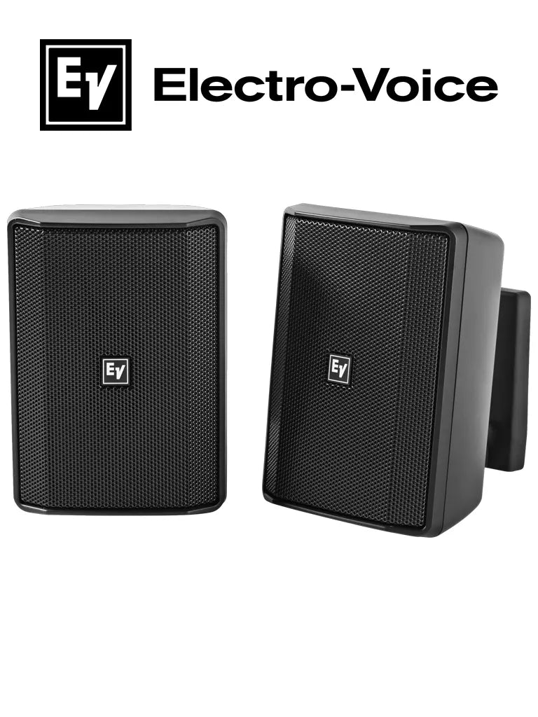 ElectroVoice M_EVIDS4.2B - Par de Altavoces de Pared 4" / 40W / 8Ω / Negro / EVID-S