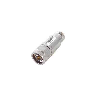 Atenuador de 2 dB a 2 W, conector N Macho-Hembra, CD-4 GHz.