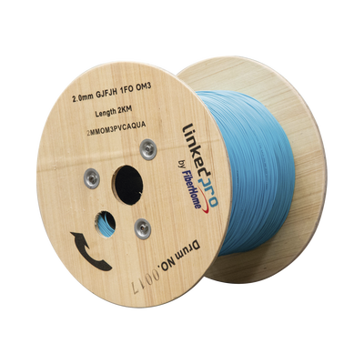 Fibra Óptica Multimodo OM4, 2 mm, Simplex, Tight Buffer (900 micras)