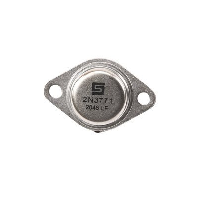 Transistor de Silicio NPN de 50V, 30A, 150 Watt, TO-3 para Fuentes Convencionales RS-12A y RS-20A.