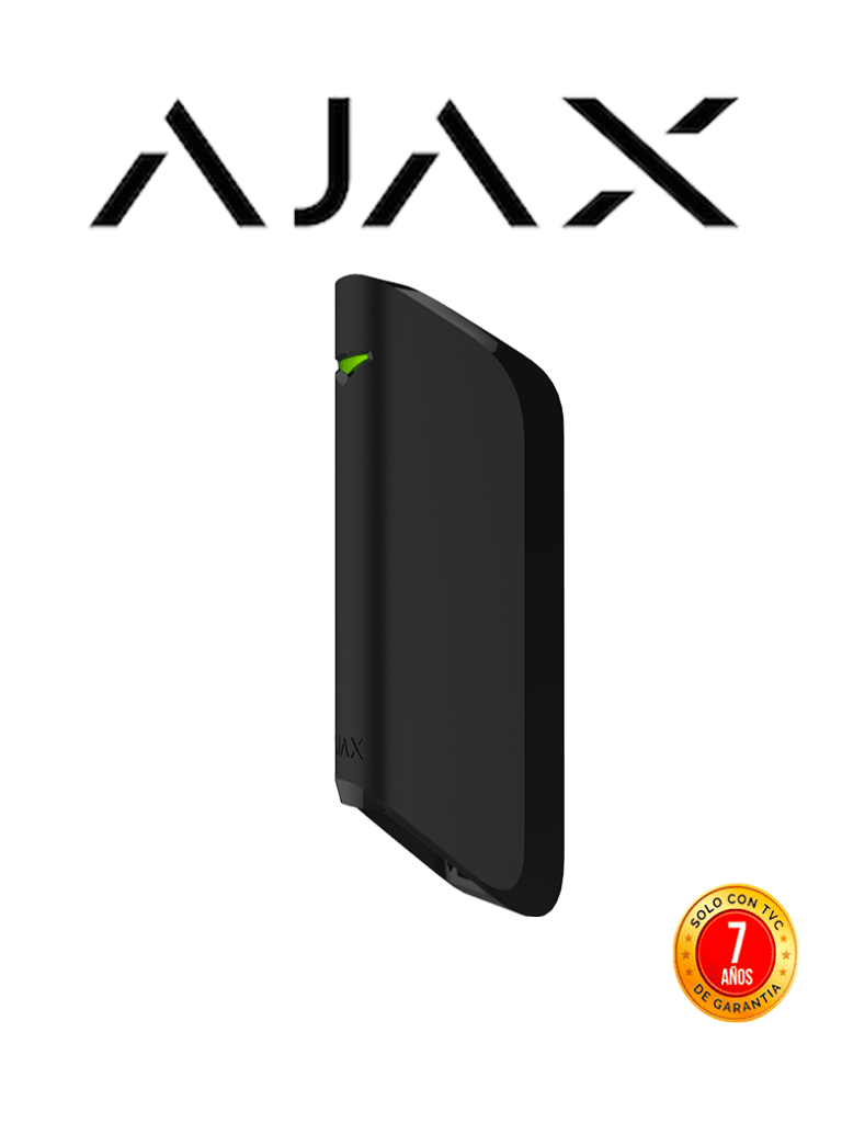 AJAX MotionProtect Curtain B - Detector de movimiento de ángulo estrecho para uso en interiores. Color Negro (28300.36.BL3)