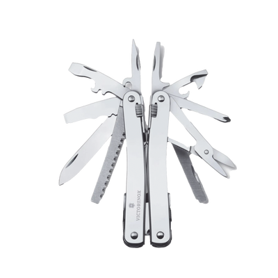 Navaja Victorinox Multiherramienta  Spirit X con 24 Funciones, Incluye Funda de Piel