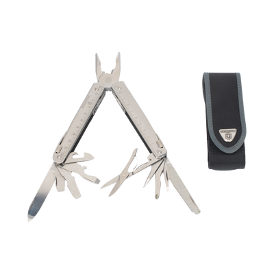 Navaja Victorinox Multiherramienta SwissTool X con 26 Funciones. Incluye Funda de Nylon
