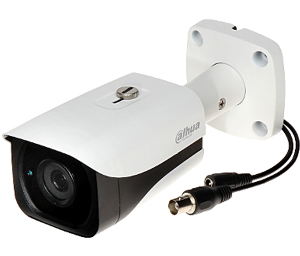 DAHUA HAC-HFW2241E-A- Cámara Bullet Starlight 1080p/ 2 Megapixeles/ 0.004 Lux a Color/ WDR Real 120dB/ Lente 3.6 mm/ IR de 40 Mts/ Microfono Integrado y 1 Entrada de Audio/ IP67/ 3DNR/