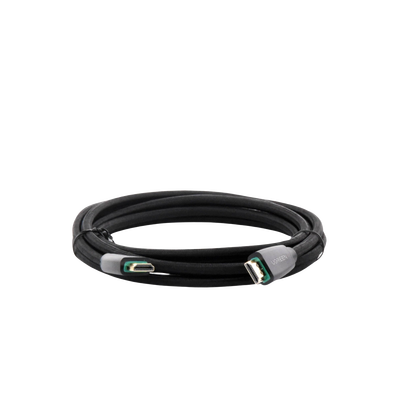 Cable HDMI 2.0 de Nylon Trenzado / 3 Metros (9.84 Pies) / 4K@60Hz / HDR / 3D / HEC (Canal Ethernet HDMI) / ARC (Canal de Retorno de Audio) / Color Profundo de 48 Bits / Audio de 32 Canales / HDCP 2.2 / Audio DTS: X / 18 Gbps / Blindaje de 4 Capas