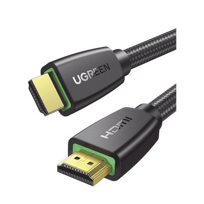 Cable HDMI 2.0 de Nylon Trenzado / 3 Metros (9.84 Pies) / 4K@60Hz / HDR / 3D / HEC (Canal Ethernet HDMI) / ARC (Canal de Retorno de Audio) / Color Profundo de 48 Bits / Audio de 32 Canales / HDCP 2.2 / Audio DTS: X / 18 Gbps / Blindaje de 4 Capas