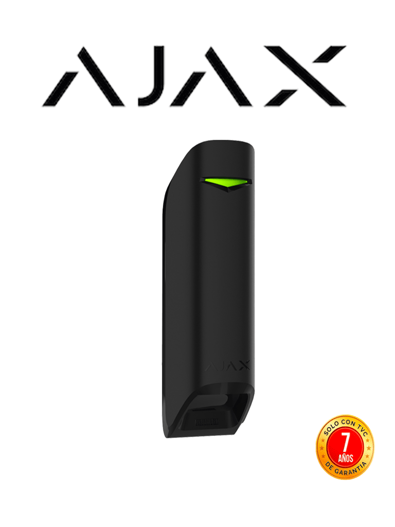 AJAX MotionProtect Curtain B - Detector de movimiento de ángulo estrecho para uso en interiores. Color Negro (28300.36.BL3)