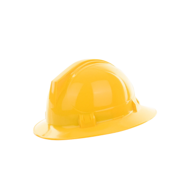 Casco de Seguridad Tipo ala Ancha / Color Amarillo