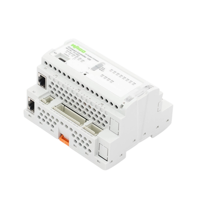 Controlador Compacto PLC / 8DI 4DO 2AI 2NI / Cortex A7 650 MHz / 512 MB RAM / 2x Ethernet / CODESYS V3.5 / Node-RED / Python / C++ / Docker / IEC 61131-3 / Real-time Linux
