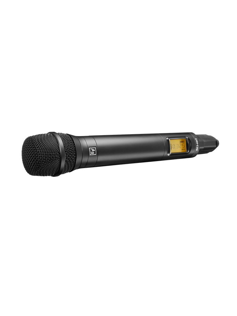 ElectroVoice M_RE3ND766M - Set de Micrófono Inalámbrico RE3 / Unidad de Mano Cardioide ND76 / 653-663 MHz