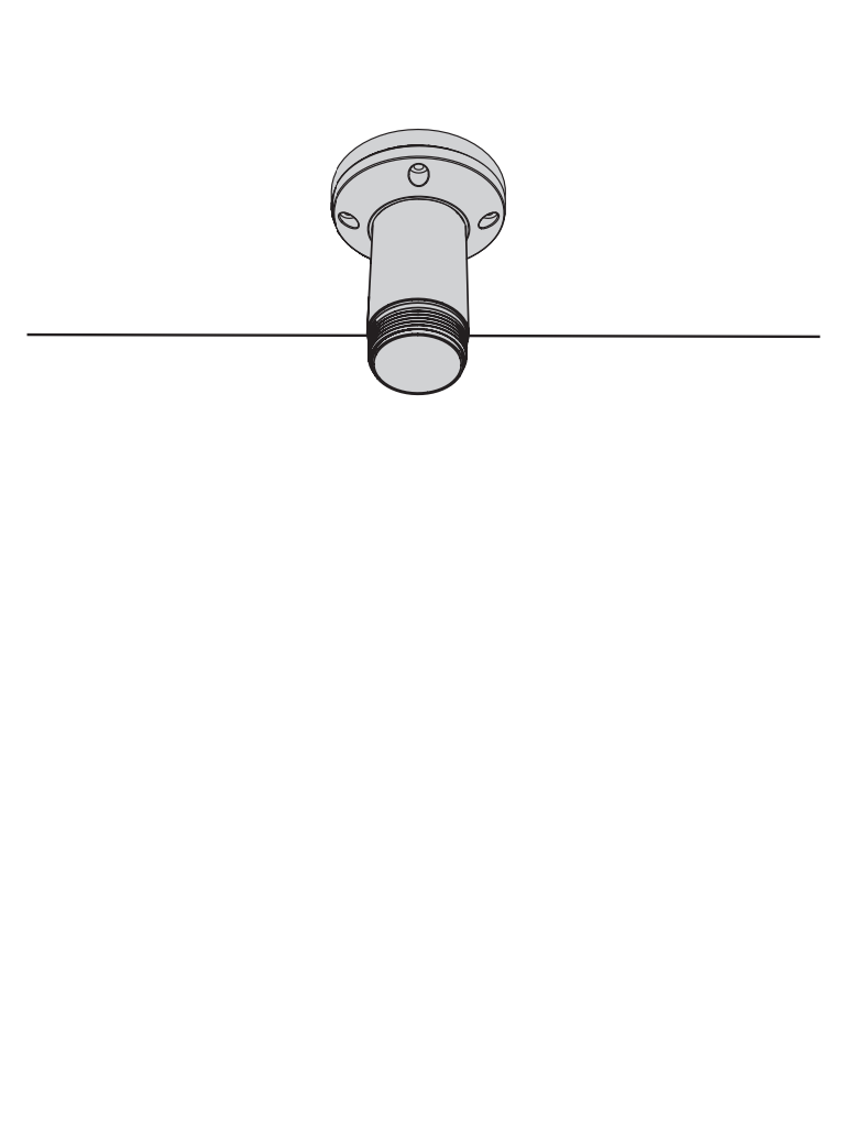 BOSCH V_NDAUPMTS - Soporte tubo colgante, 4" (11cm)
