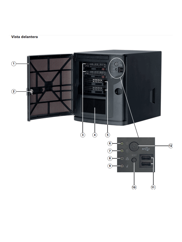 BOSCH V_DIP442IIG2HD - Dispositivo de Gestión 2x18TB / DIVAR IP All-in-One 4000 / Hasta 32 Ch