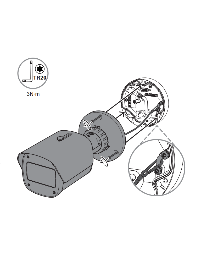 BOSCH V_NBE7703ALX - Bullet 4MP HDR X 4.7-10mm IP66/67 IK10 / DINION 7100i IR